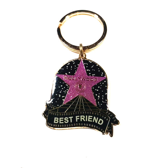 Hollywood Best Friend Keychain Friendship Love - Picture 3 of 4